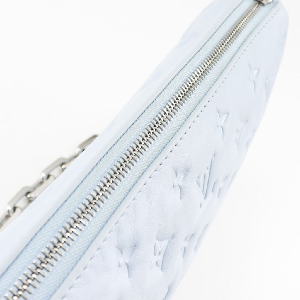 Louis Vuitton Light Blue Monogram Shoulder Bag