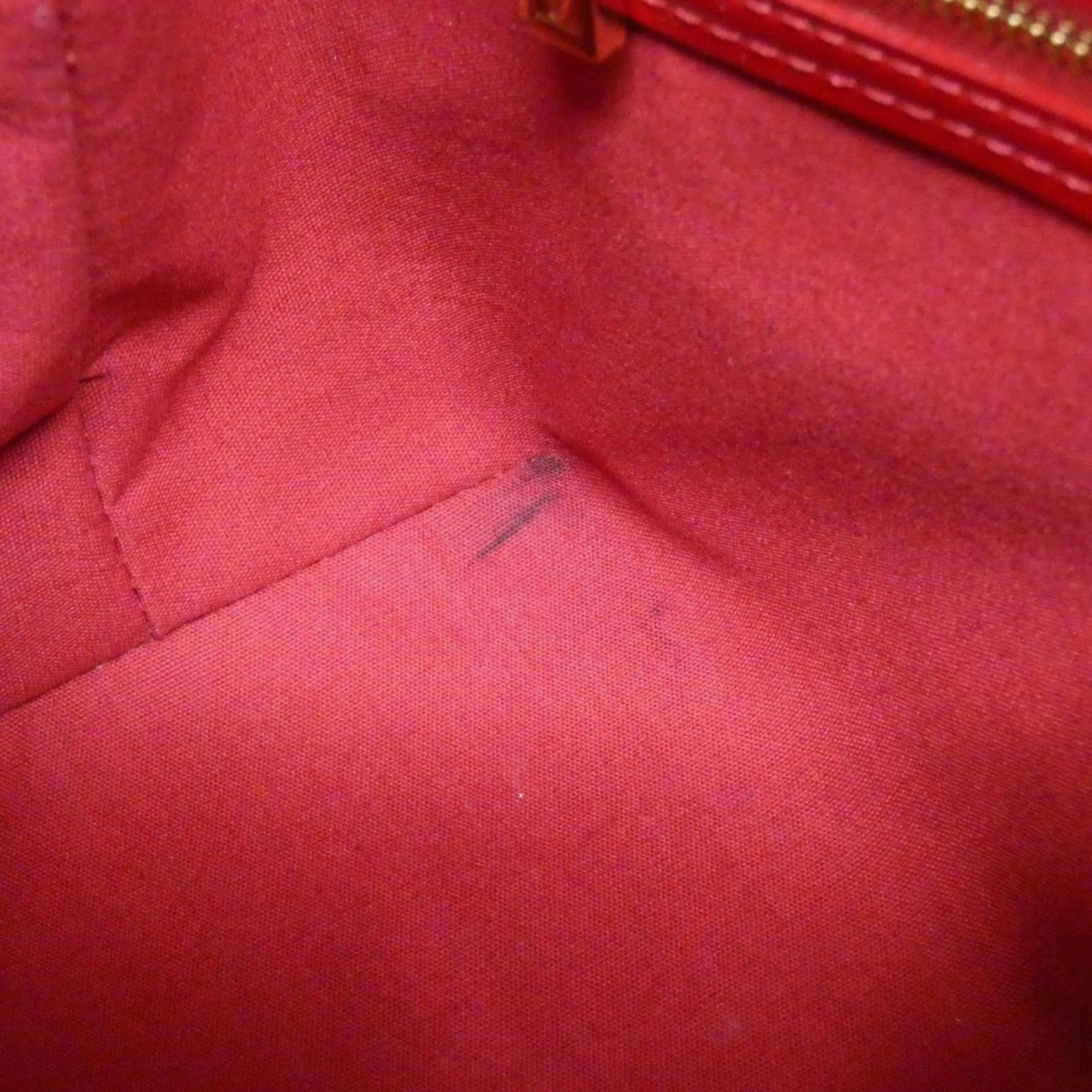 Louis Vuitton Pomme D'amour Red Color Leather Handbag