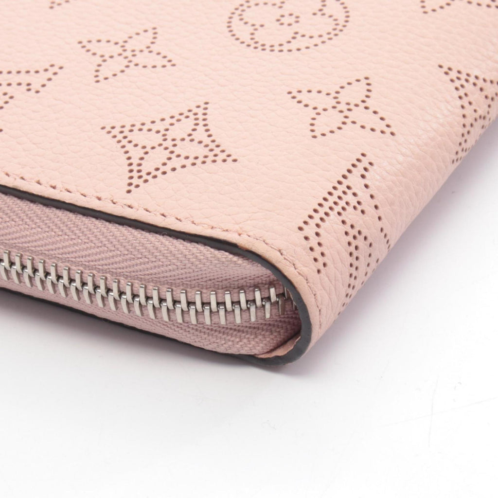 Louis Vuitton Magnolia Pink Mahina Leather Long Wallet