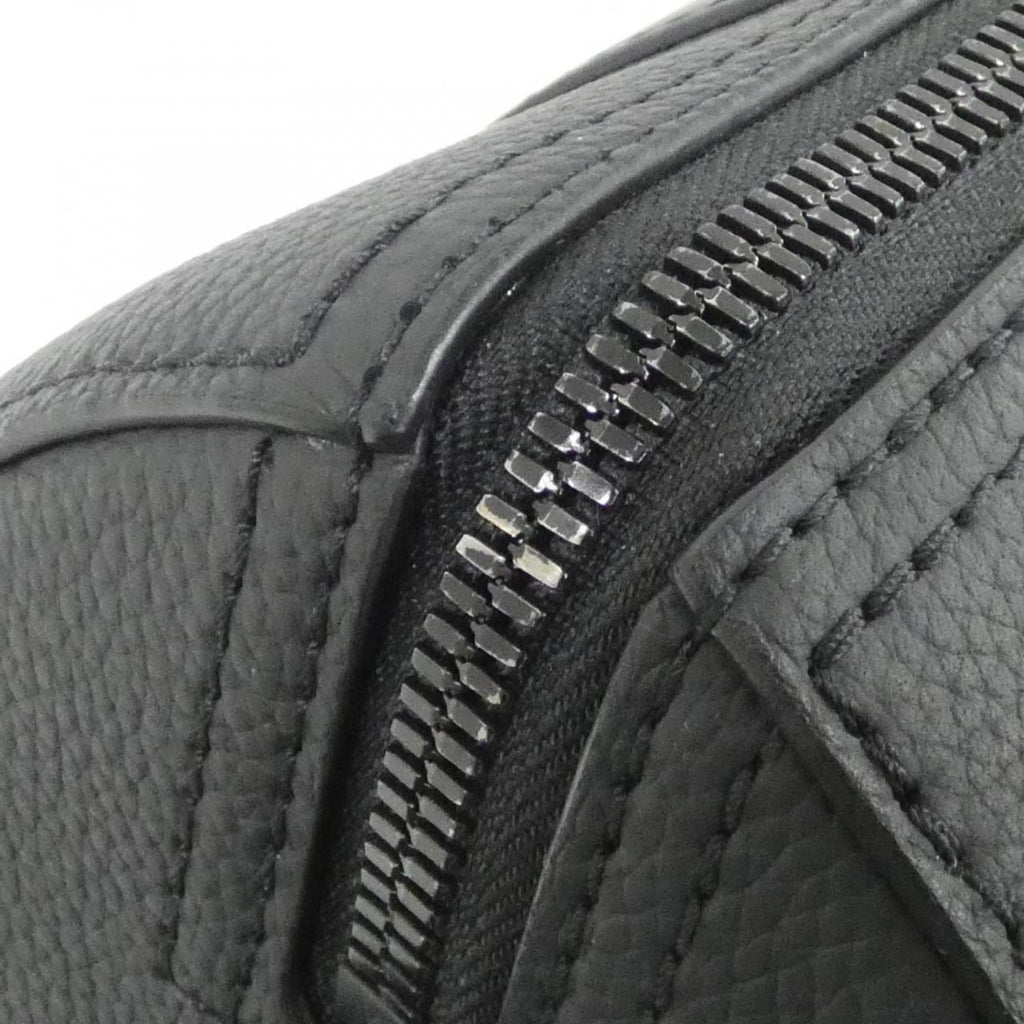 Louis Vuitton Black Leather Shoulder Bag