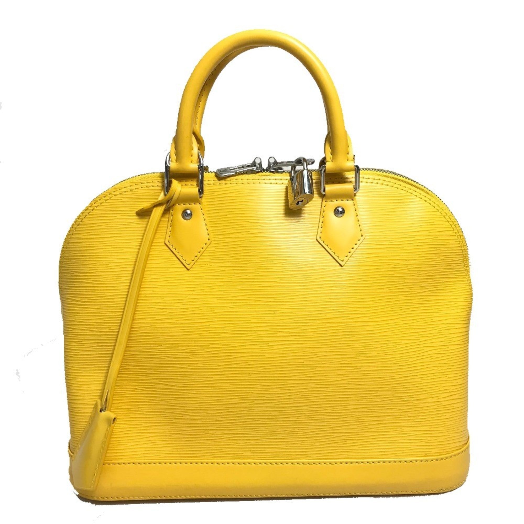 Louis Vuitton Mimosa Yellow Epi Leather Handbag Tote Bag