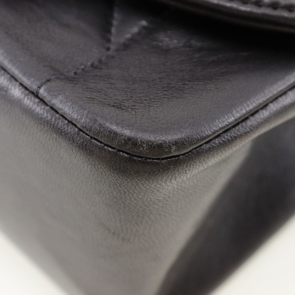 Chanel Black Leather Shoulder Bag