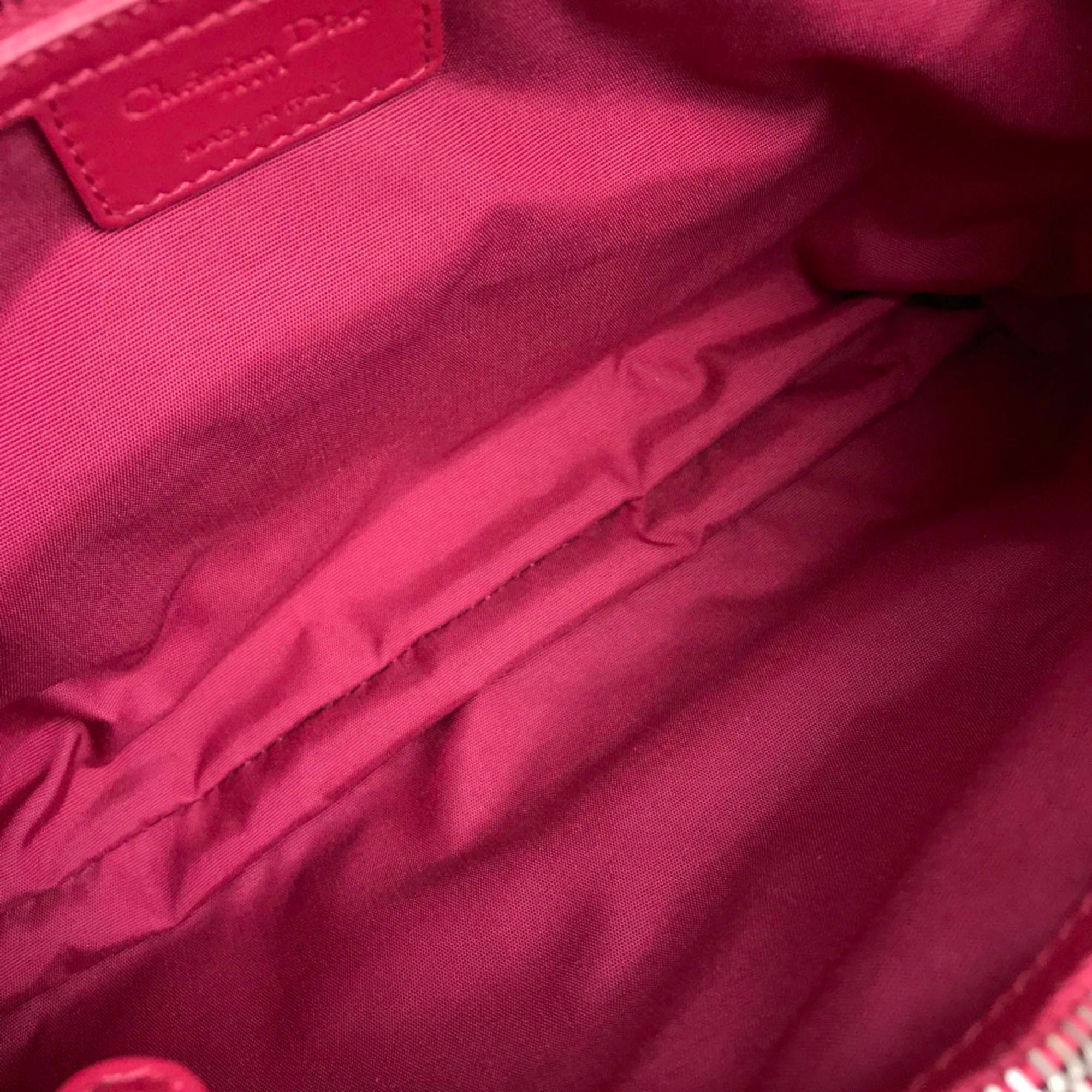 Christian Dior Pink Leather Handbag (Pre-Owned)