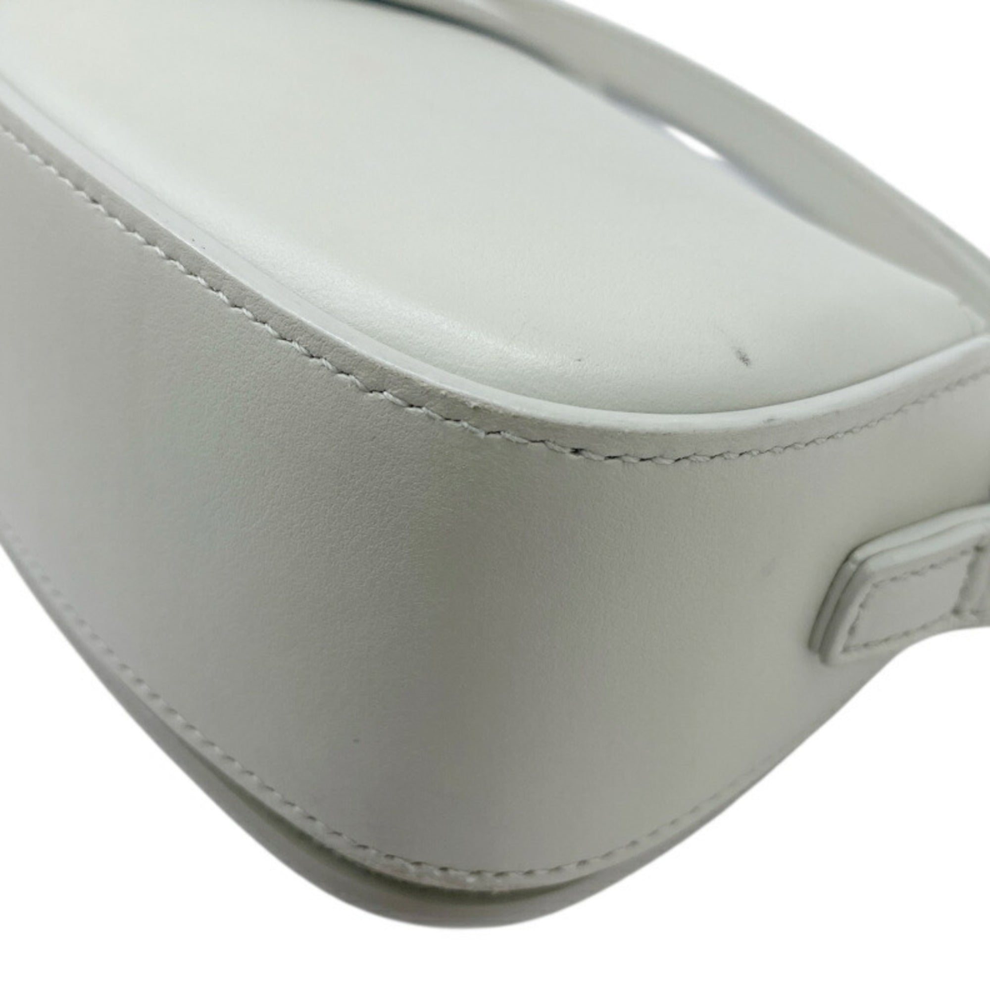 Celine Light Gray Leather Handbag