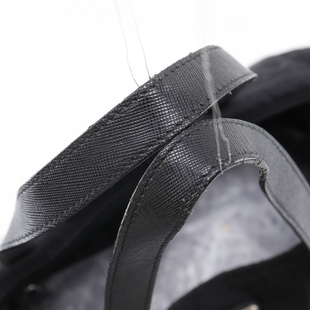 Prada Black Nylon Tote Bag