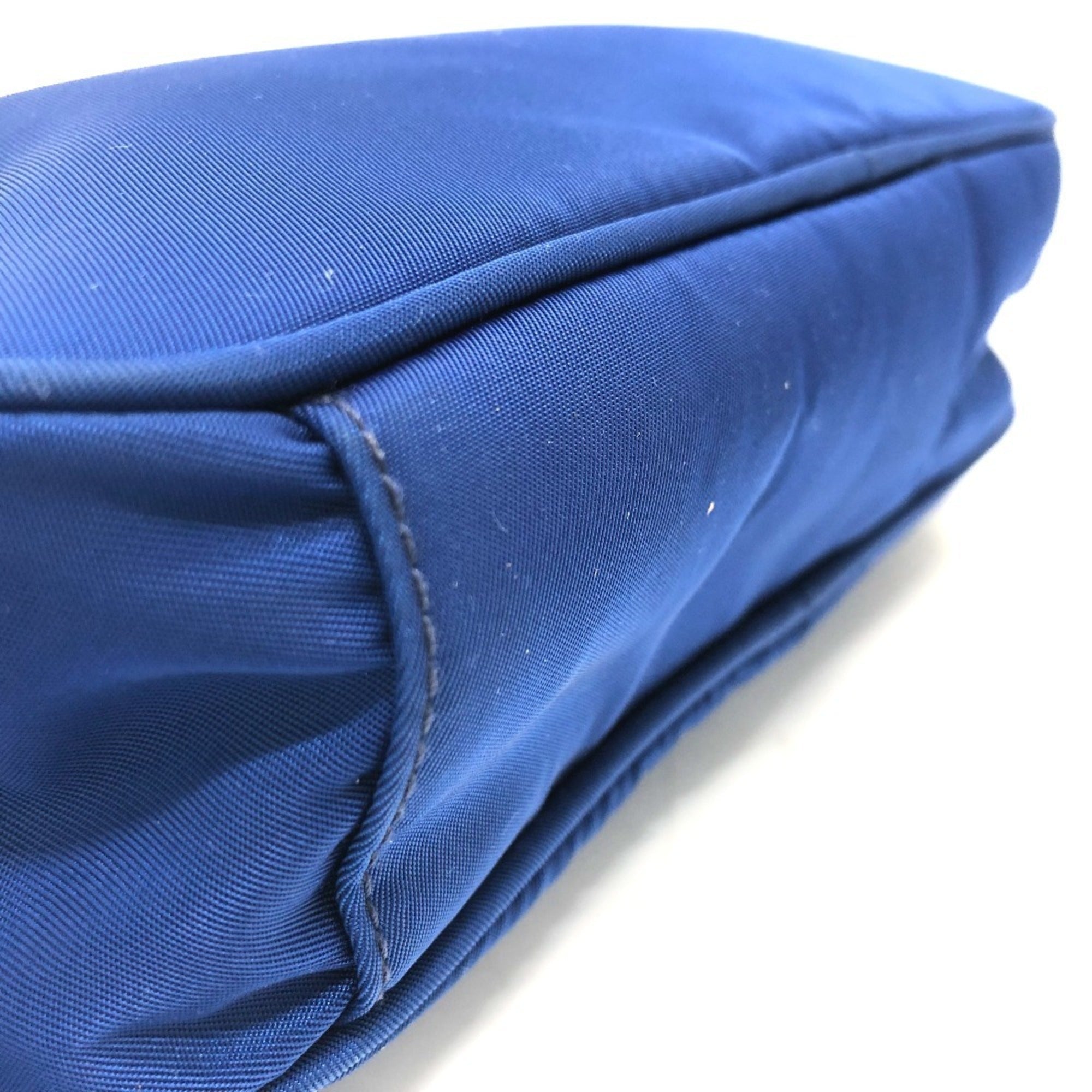 Prada Blue Nylon Fanny Pack