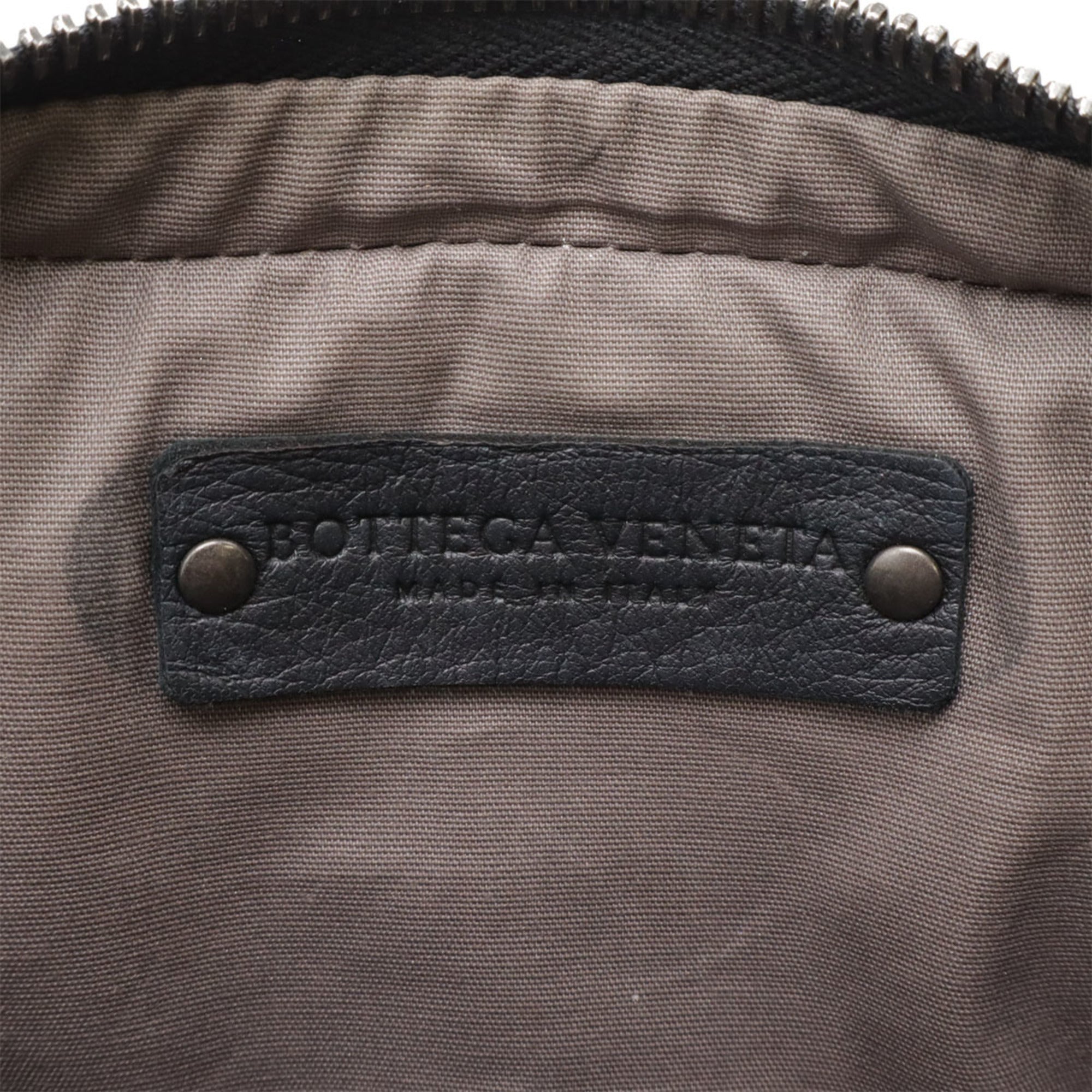 Bottega Veneta Black Intrecciato Fanny Pack Pouch