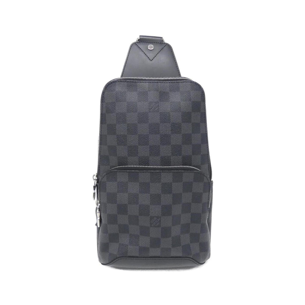 Louis Vuitton Graphite Coated Canvas Shoulder Bag