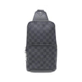 Louis Vuitton Graphite Coated Canvas Shoulder Bag