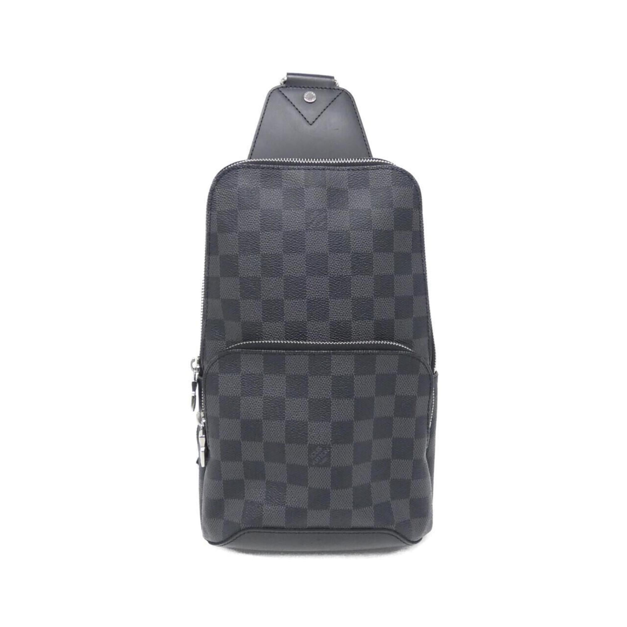 Louis Vuitton Graphite Coated Canvas Shoulder Bag