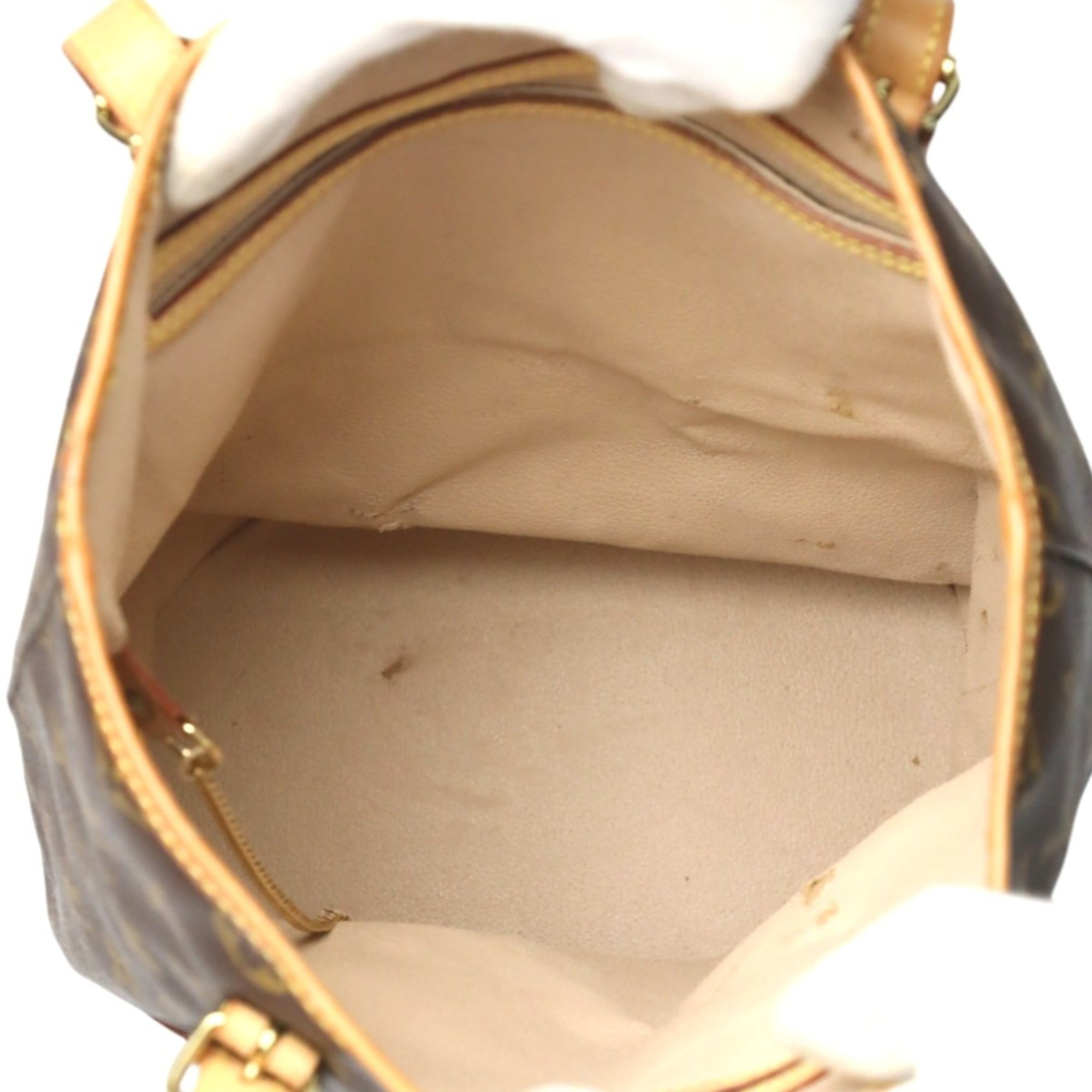 Louis Vuitton Brown Monogram Canvas Shoulder Bag Tote Bag