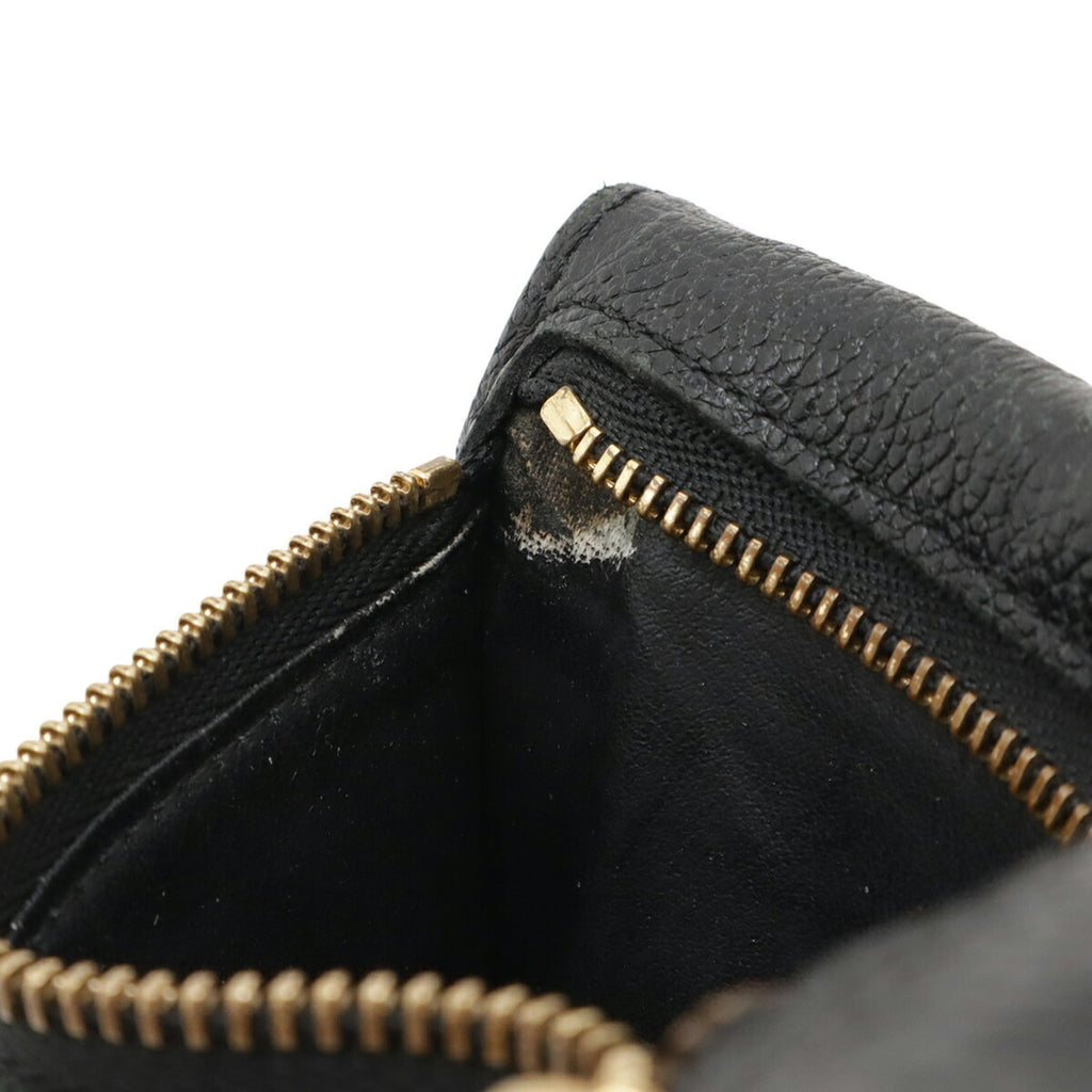 Louis Vuitton Monogram Empreinte Black Noir Monogram Empreinte Coin Purse/Coin Case