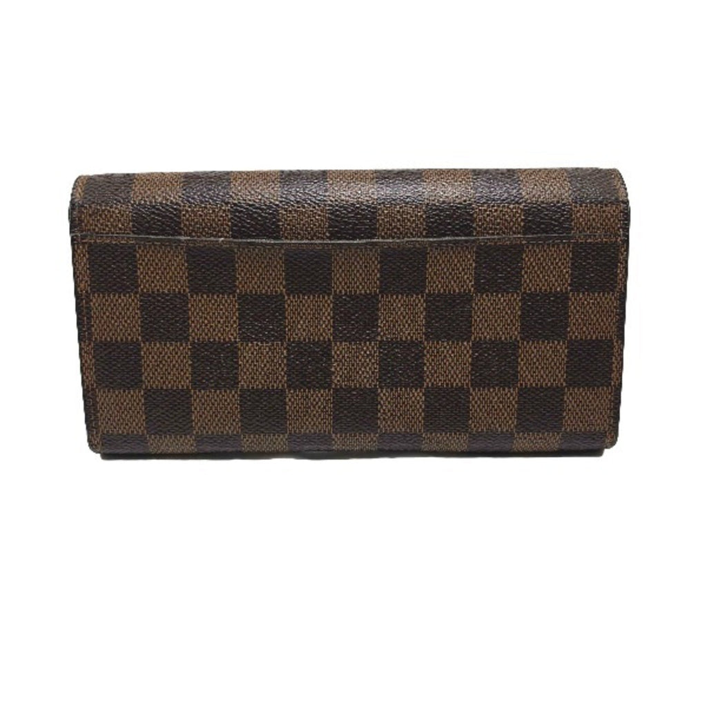 Louis Vuitton Ebene Damier Canvas Long Wallet