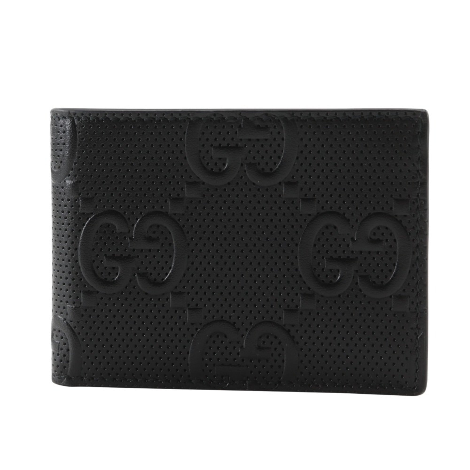Gucci Black Leather Coin Purse/Coin Case (Pre-Owned)
