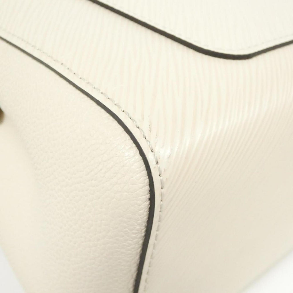 Louis Vuitton Silver Leather Handbag Shoulder Bag