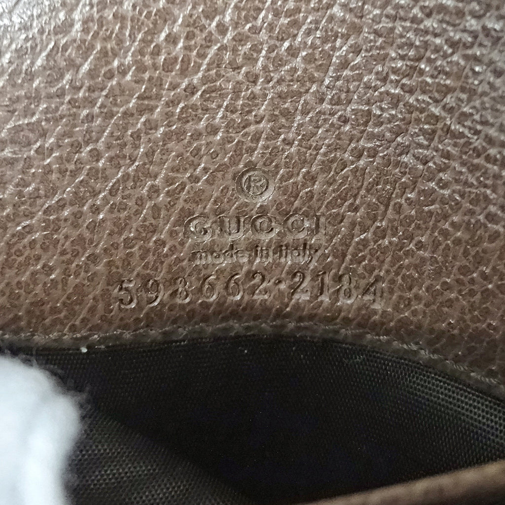 Gucci Beige Brown Gg Supreme Wallet (Bi-Fold) (Pre-Owned)