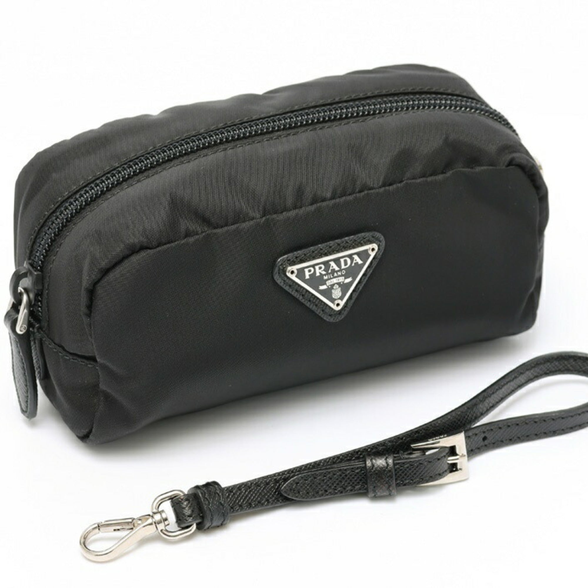 Prada Black Nylon Pouch