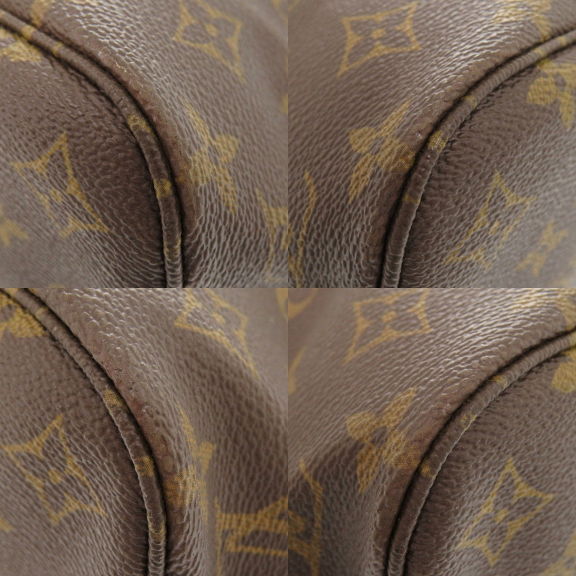Louis Vuitton Beige Monogram Canvas Tote Bag