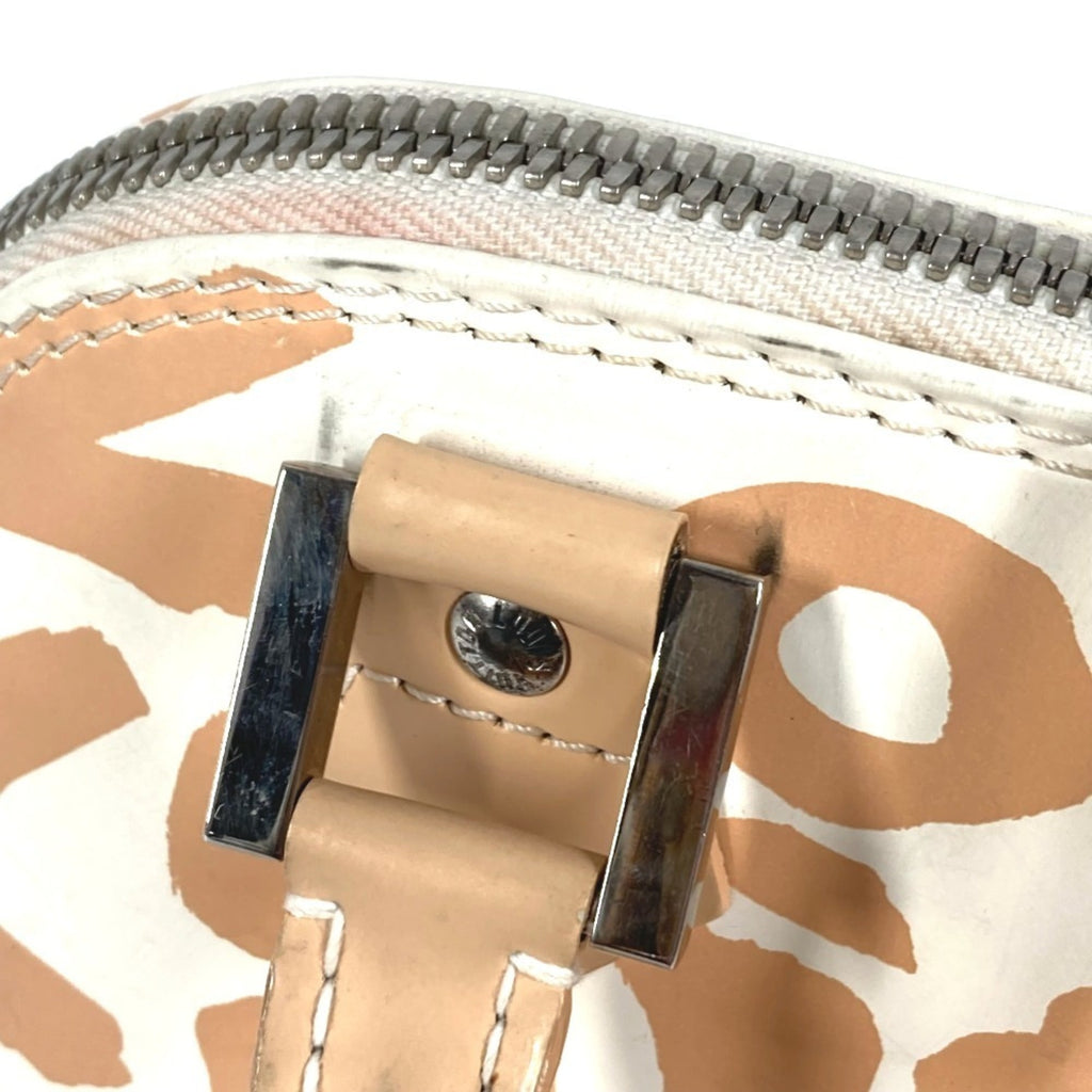Louis Vuitton Monogram Graffiti Beige White Monogram Graffiti Handbag