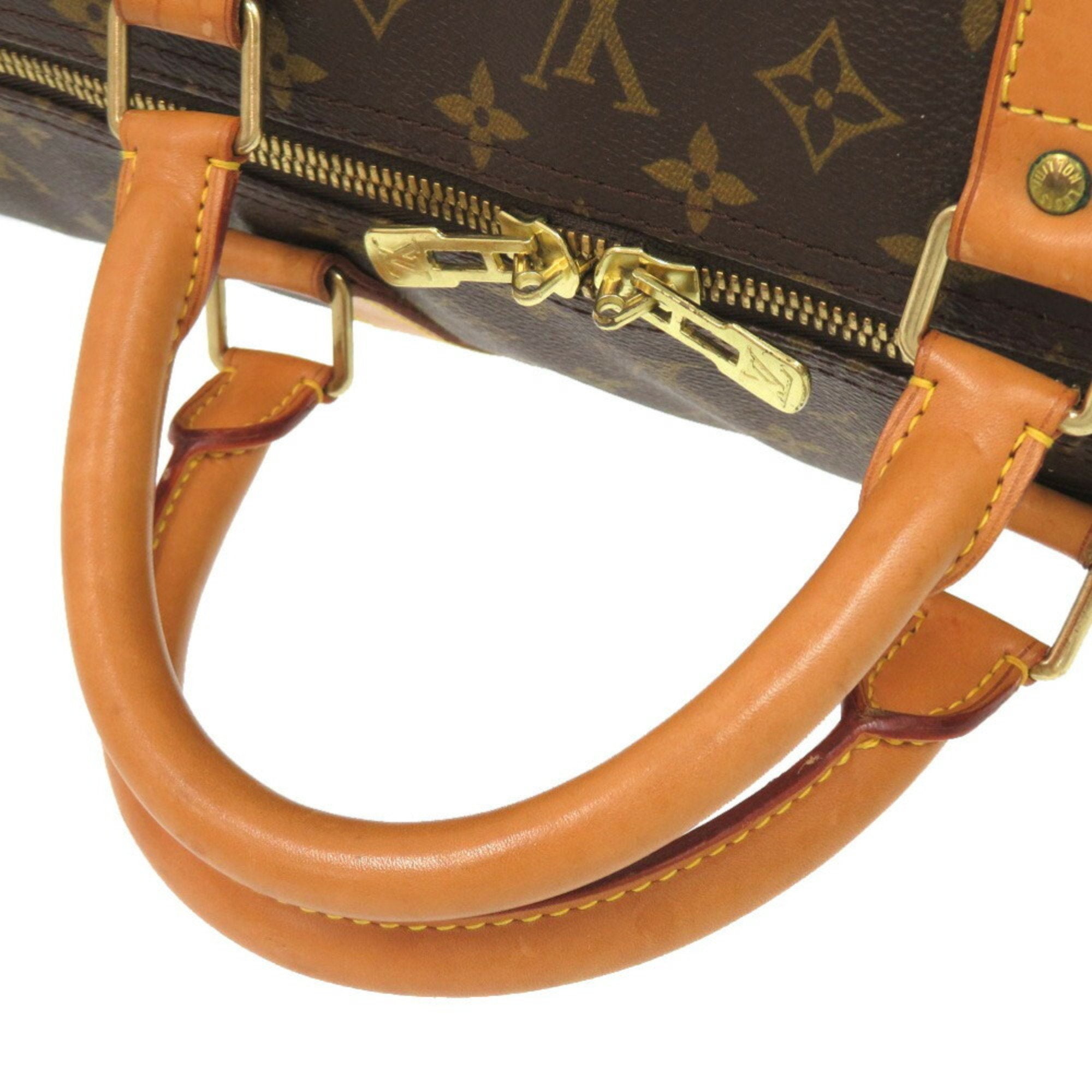 Louis Vuitton Brown Monogram Monogram Boston Bag