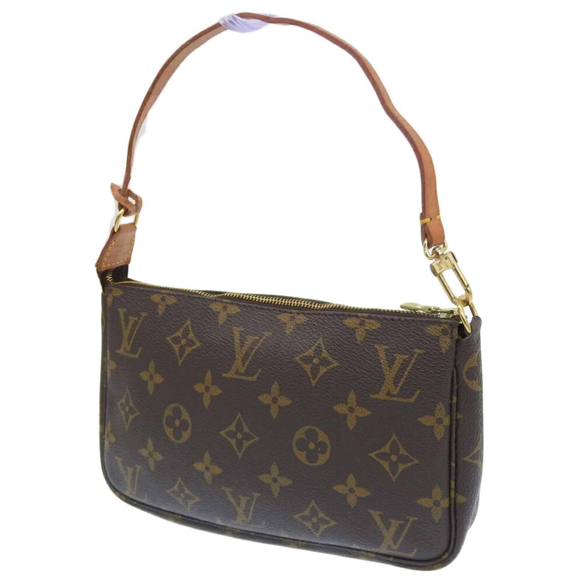 Louis Vuitton Monogram Monogram Pvc Leather Pochette Pouch