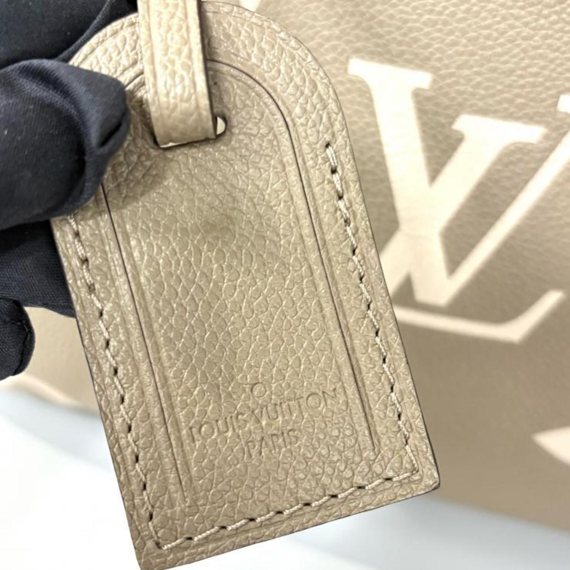 Louis Vuitton Beige Ivory Tourterelle Monogram Empreinte Handbag