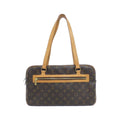 Louis Vuitton Brown Marron Coated Canvas Shoulder Bag