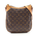 Louis Vuitton Brown Monogram Pvc Coated Canvas Leather Shoulder Bag