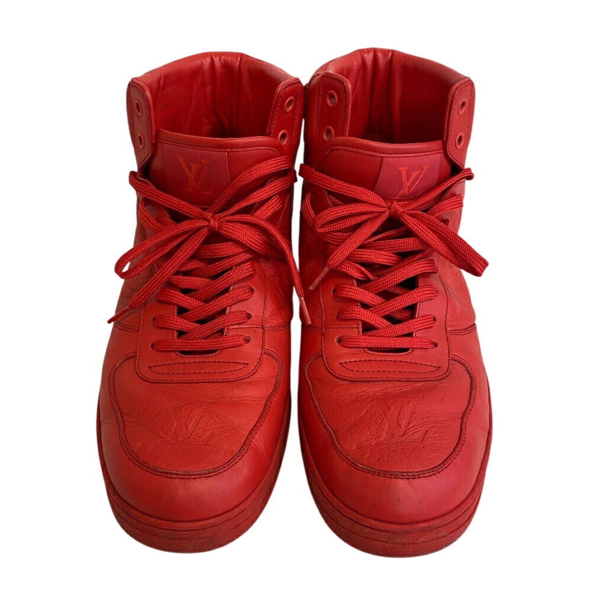Louis Vuitton Red Color Sneakers