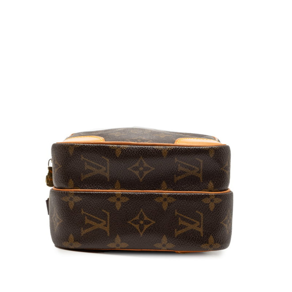Louis Vuitton Brown Pvc Leather Shoulder Bag