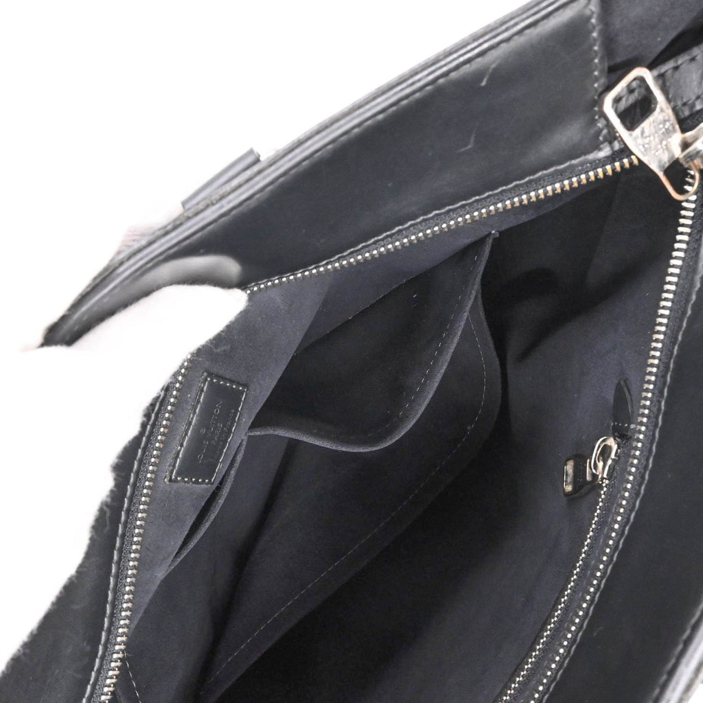 Louis Vuitton Black Cobalt Shoulder Bag Tote Bag