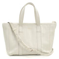 Balenciaga White Leather Tote