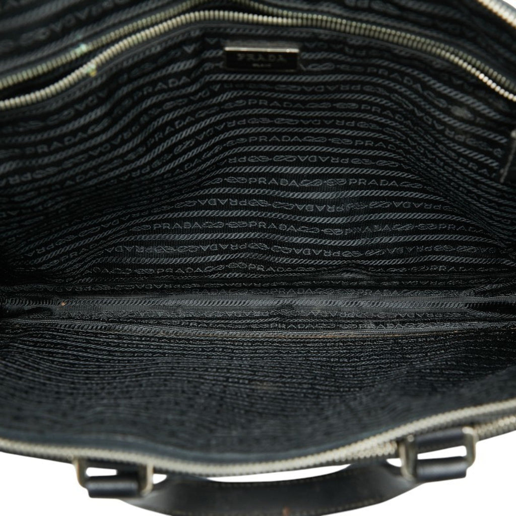 Prada Black Leather Handbag
