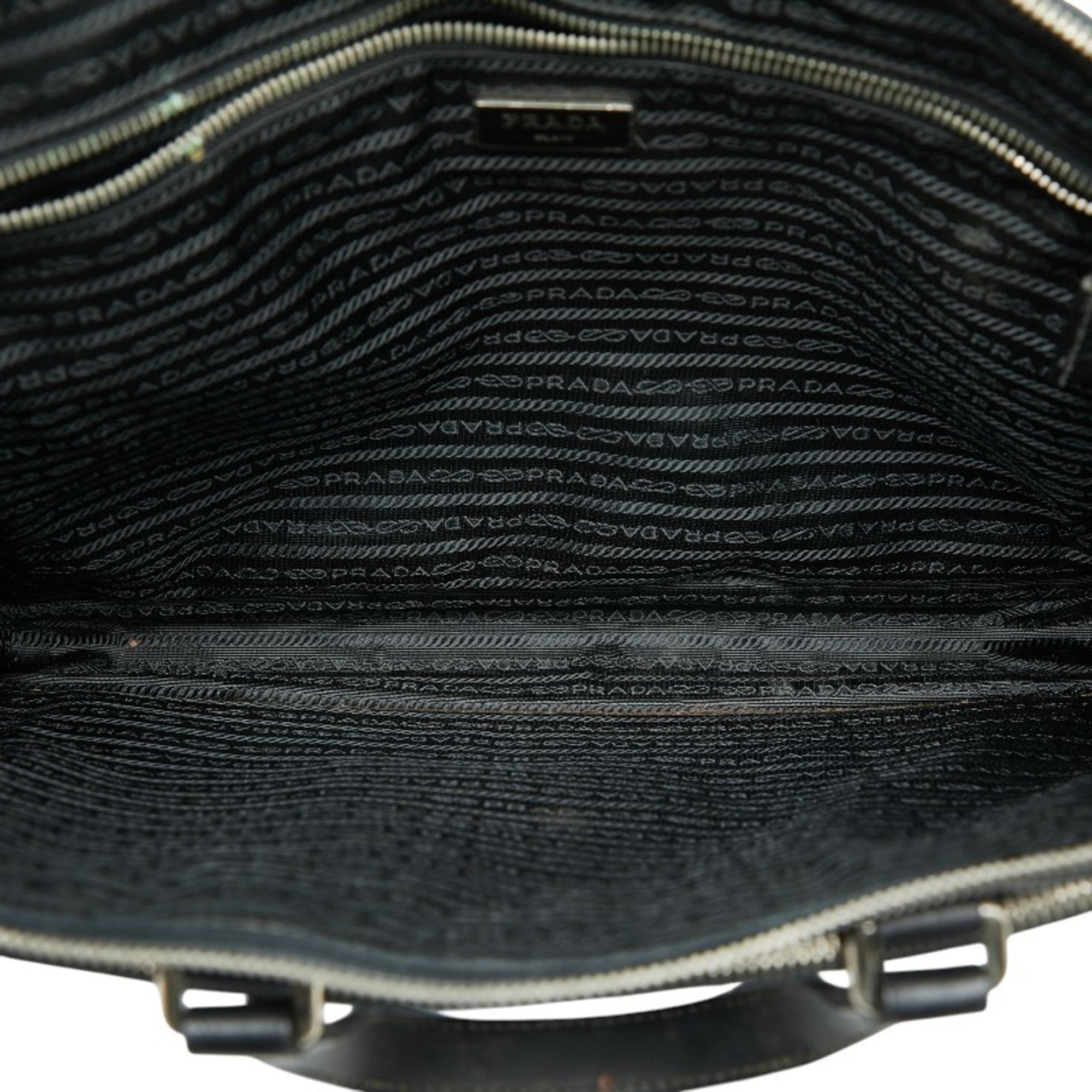 Prada Black Leather Handbag