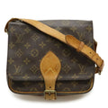 Louis Vuitton Brown Canvas Pochette Shoulder Bag