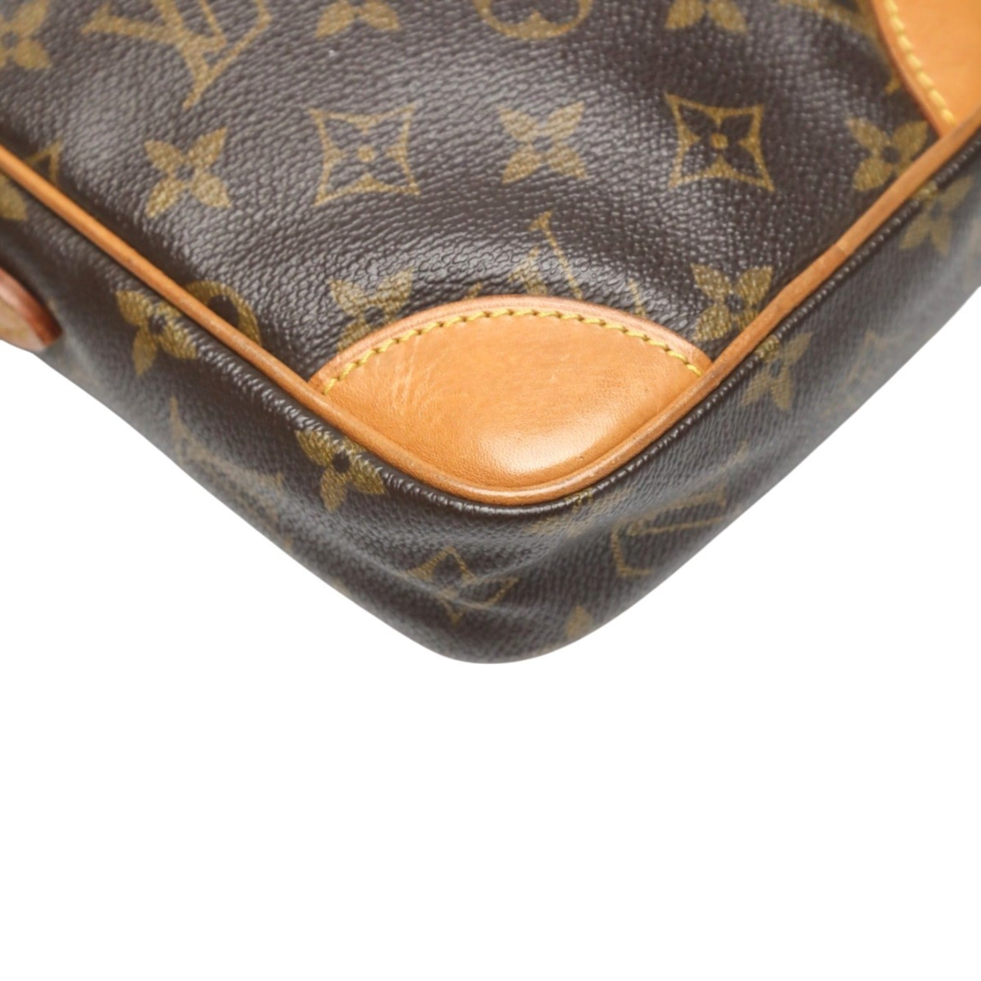Louis Vuitton Brown Monogram Canvas Shoulder Bag