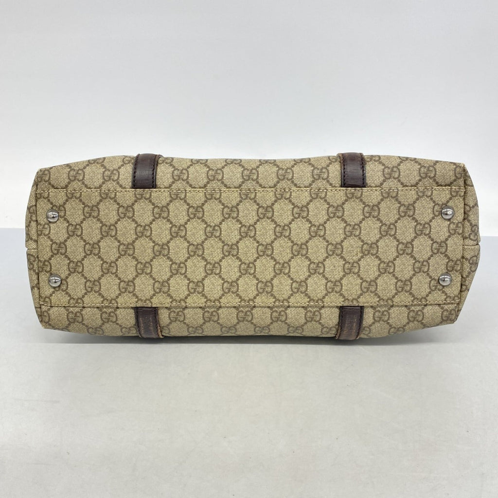 Gucci Brown Pvc Tote Bag (Pre-Owned)