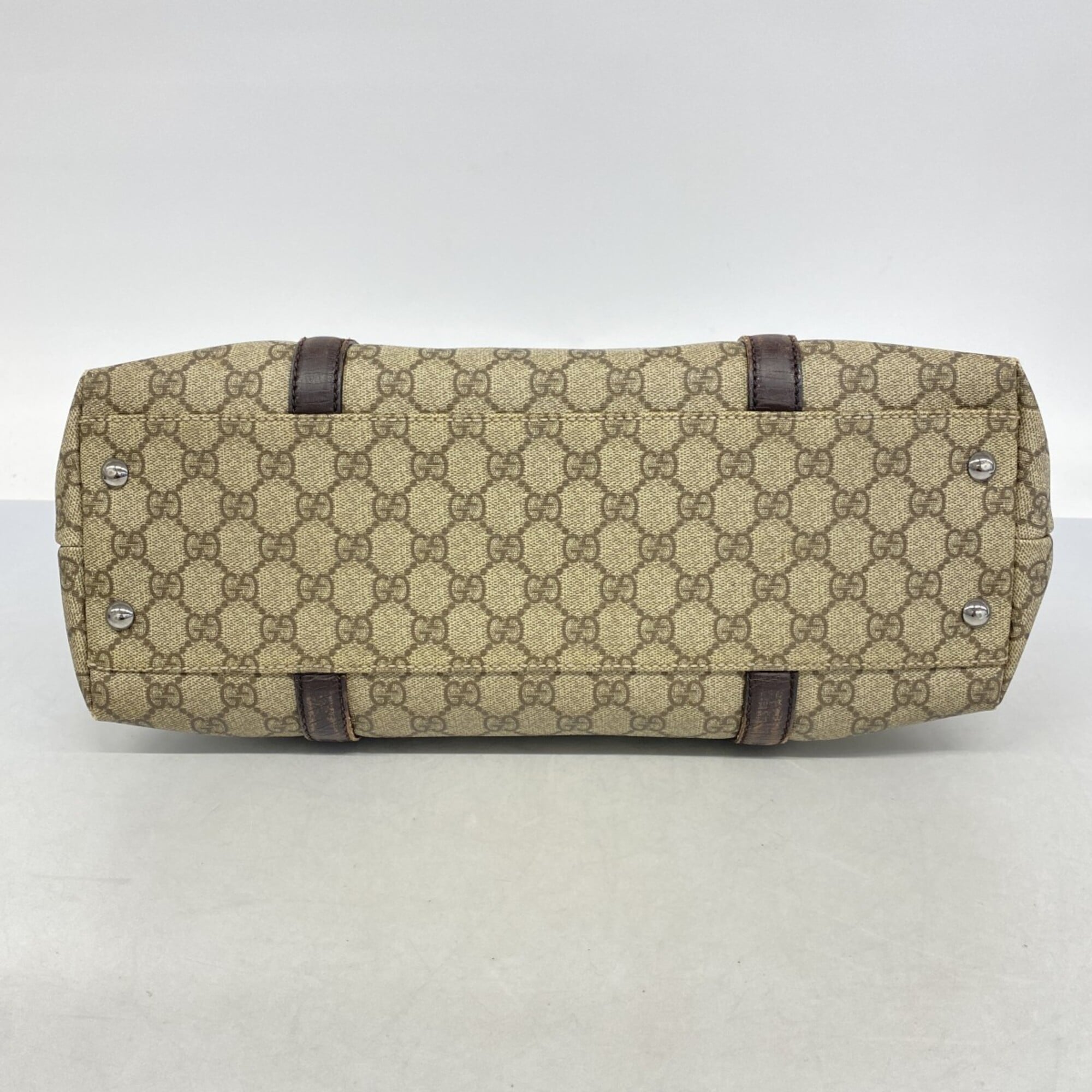 Gucci Brown Pvc Tote Bag (Pre-Owned)