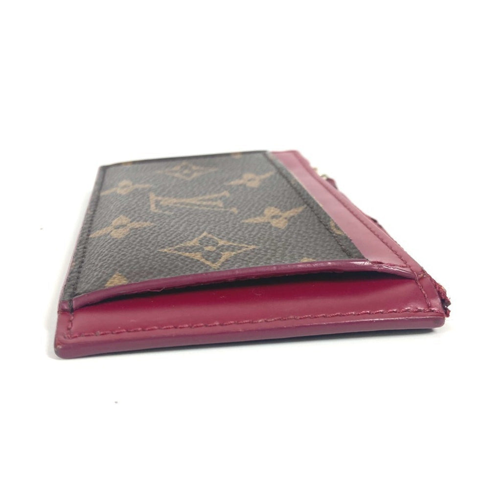 Louis Vuitton Monogram Brown Purple Monogram Coin Purse/Coin Case
