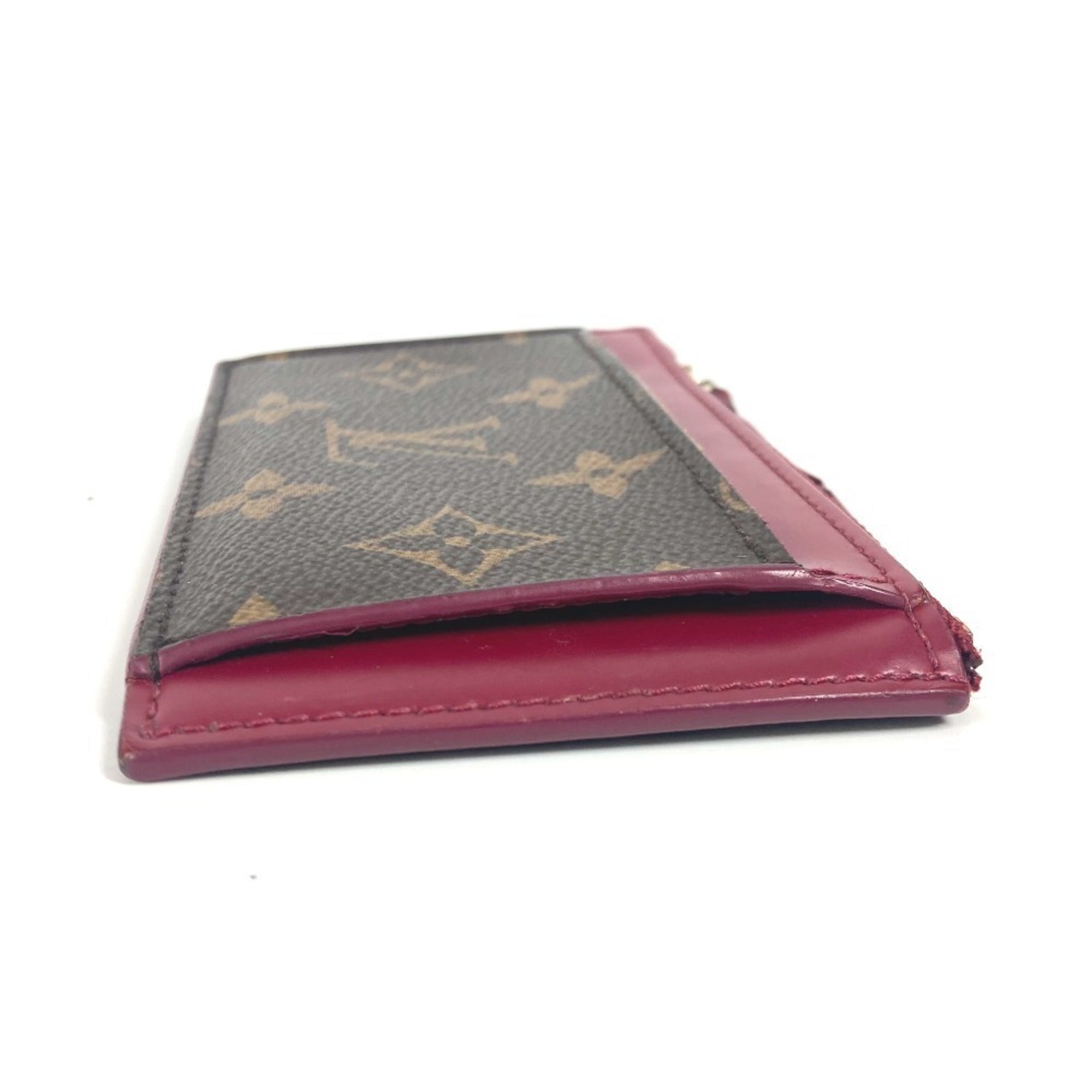 Louis Vuitton Monogram Brown Purple Monogram Coin Purse/Coin Case