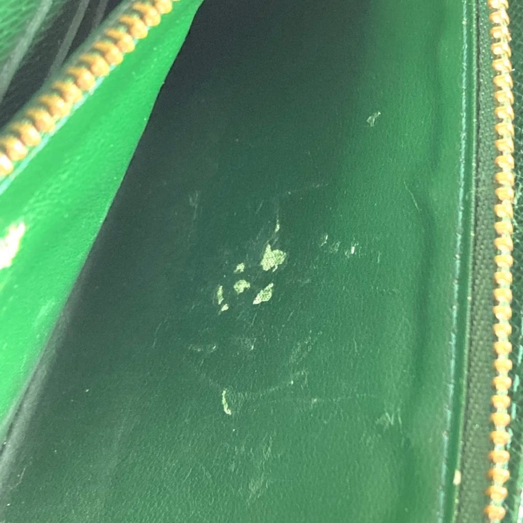 Louis Vuitton Brown Green Monogram Long Wallet
