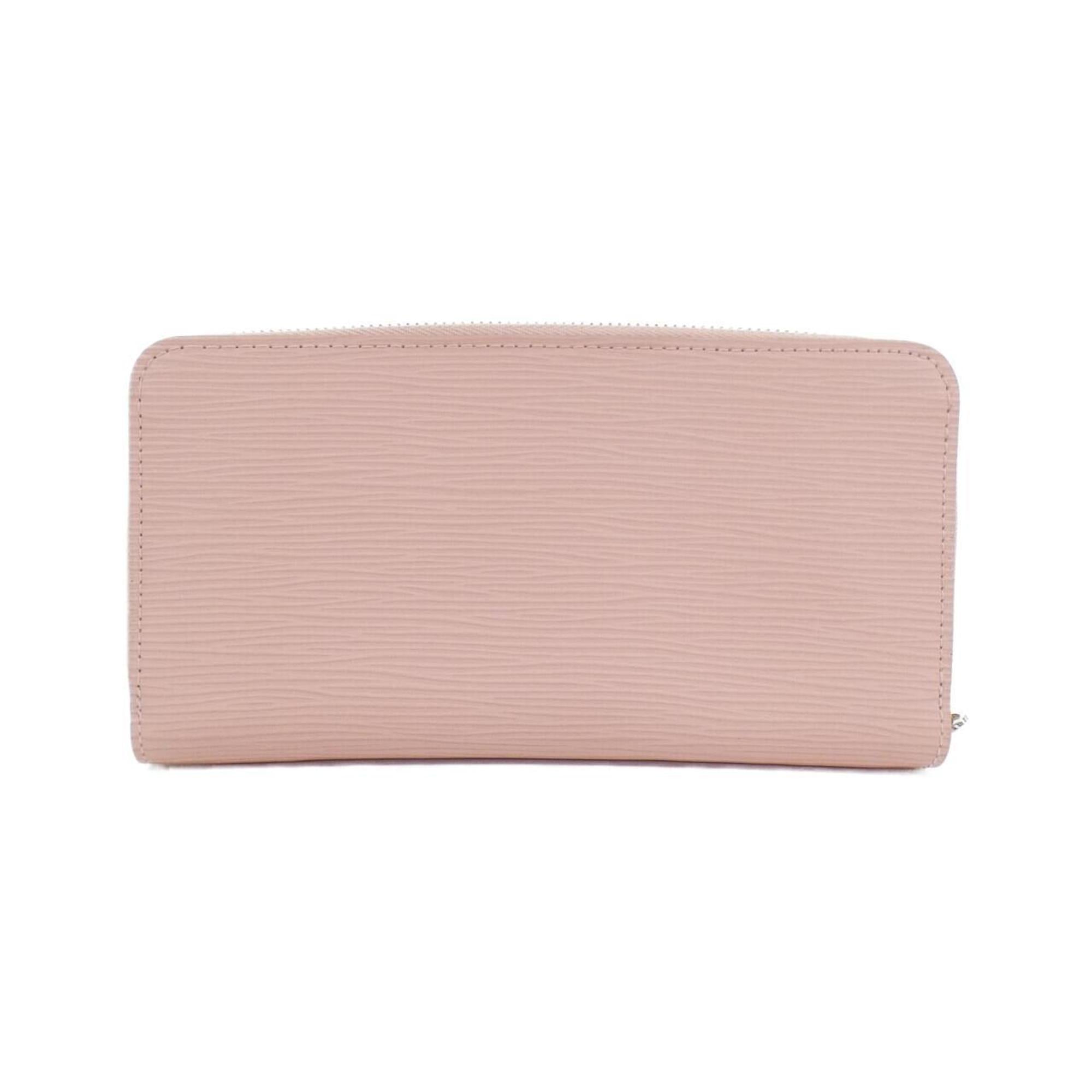 Louis Vuitton Rose Ballerine Leather Long Wallet