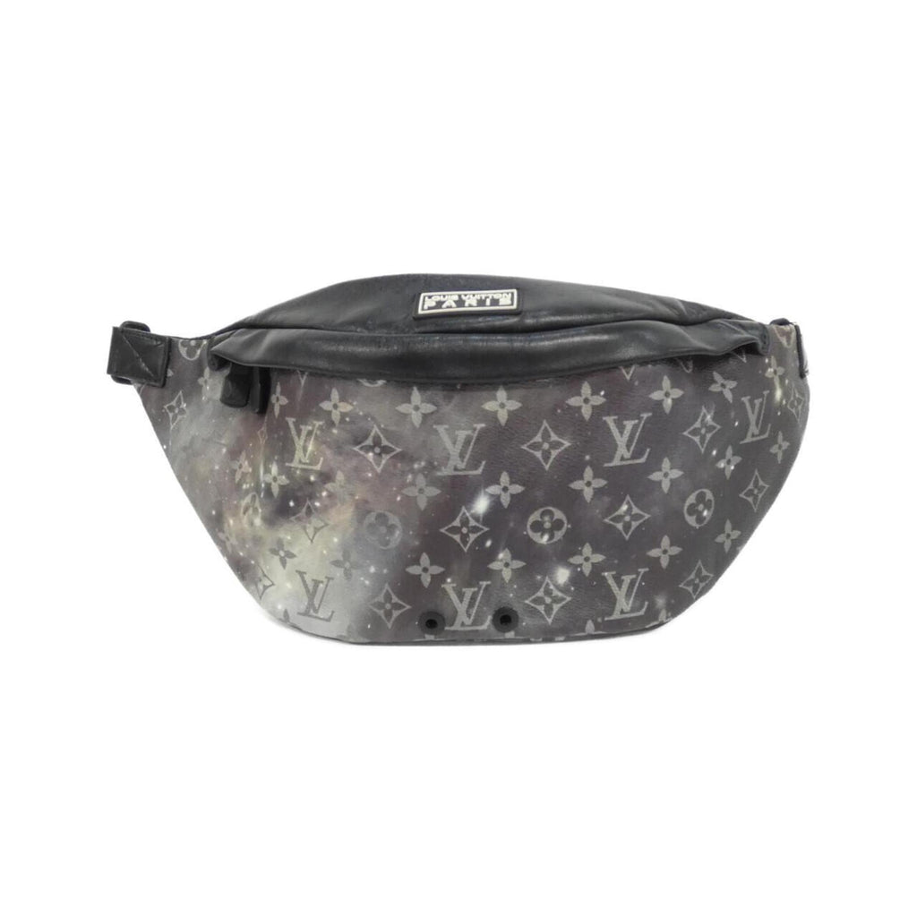Louis Vuitton Black Coated Canvas Shoulder Bag