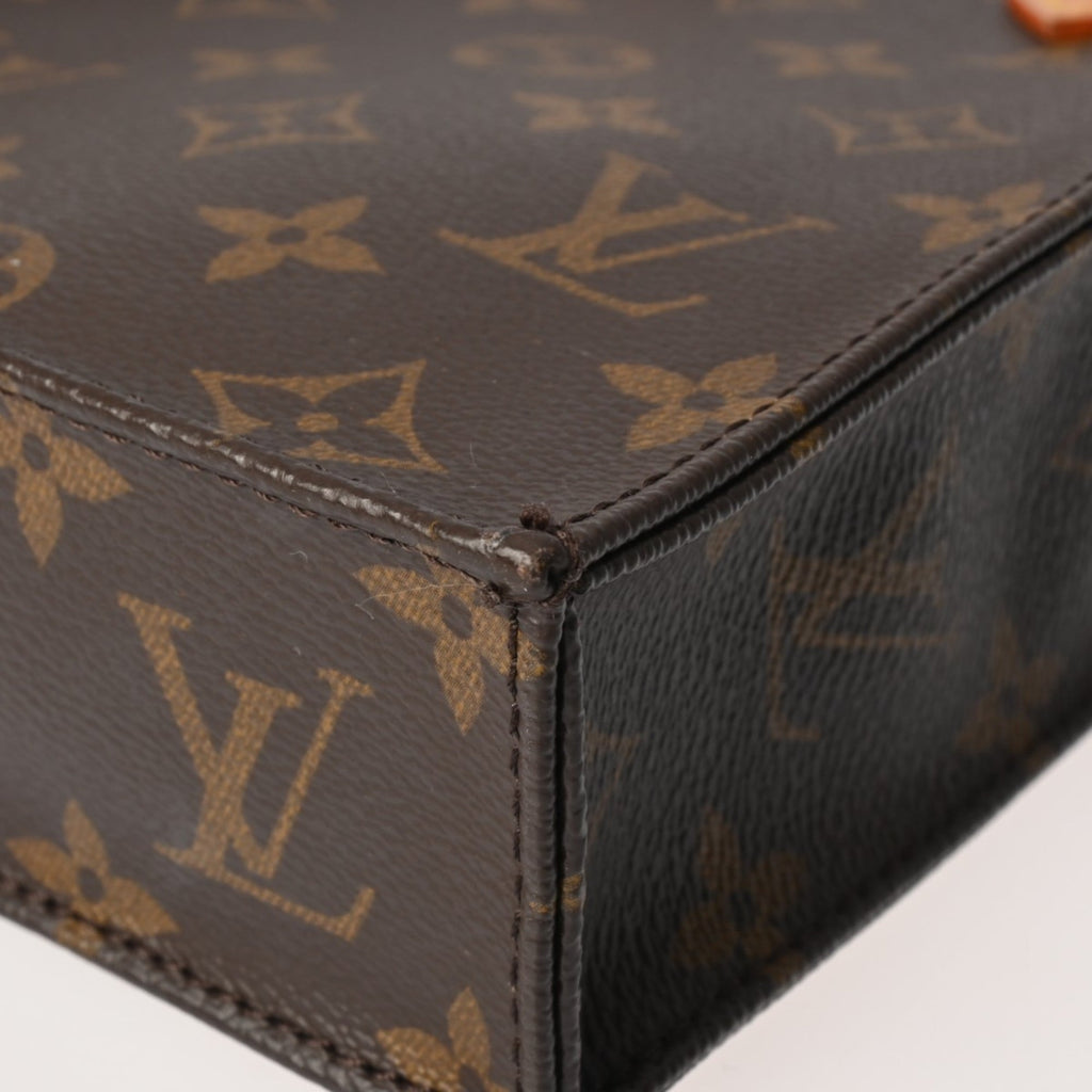 Louis Vuitton Brown Monogram Canvas Handbag