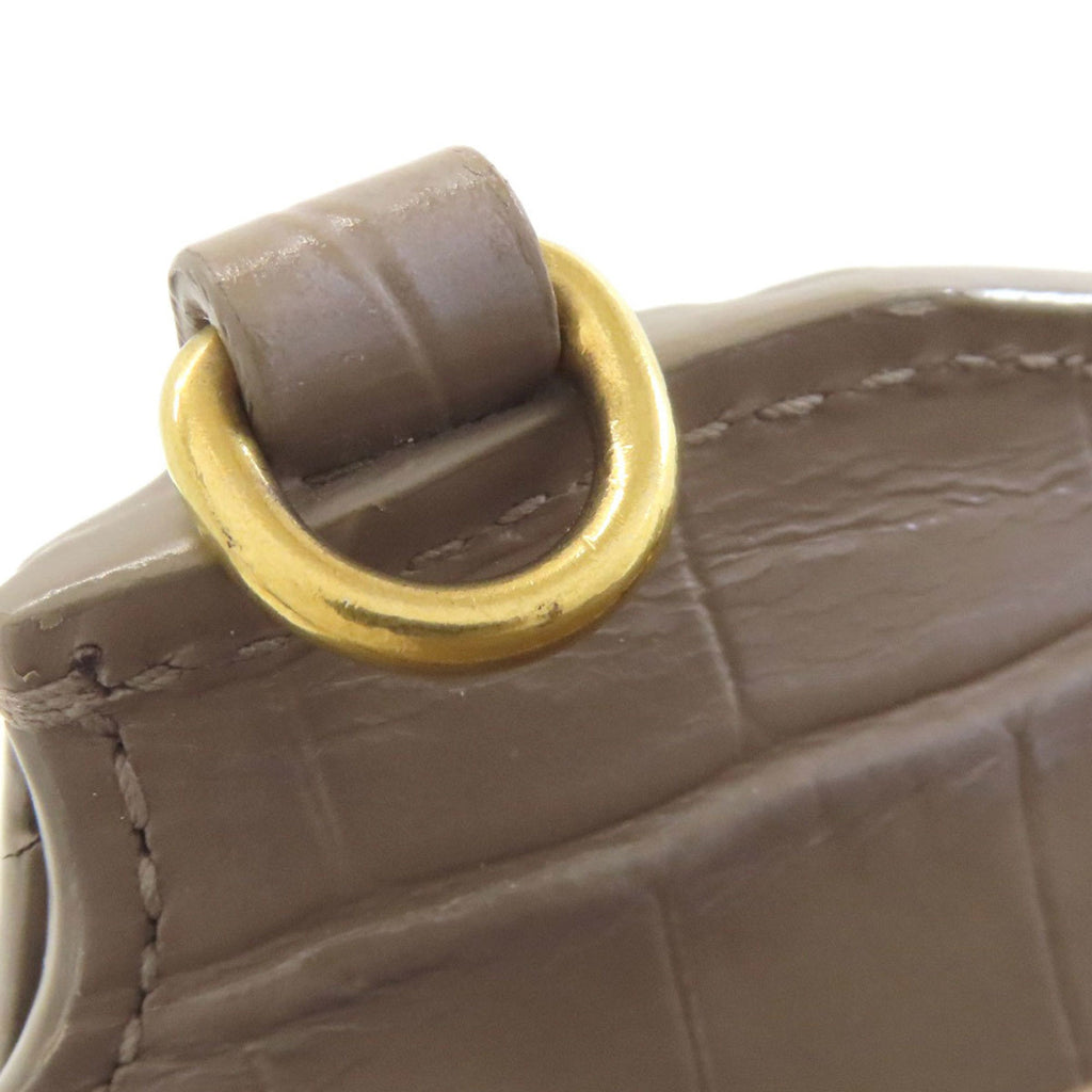 Balenciaga Brown Leather Hand