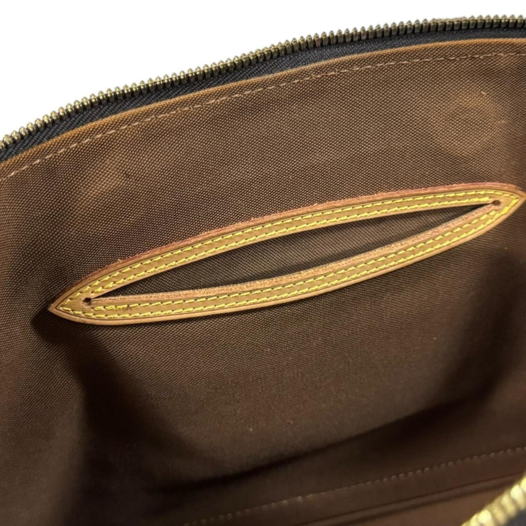 Louis Vuitton Brown Monogram Canvas Handbag