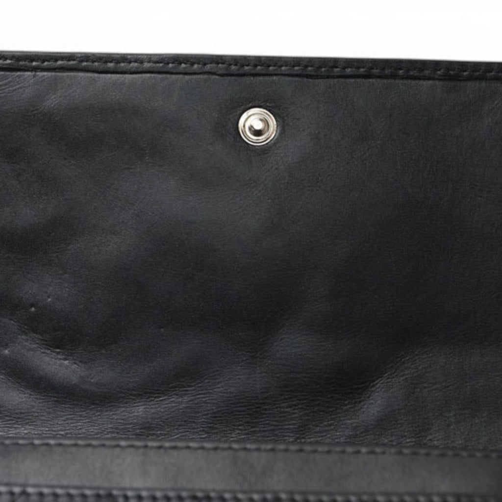 Chanel Black Pink Leather Wallet (Bi-Fold)