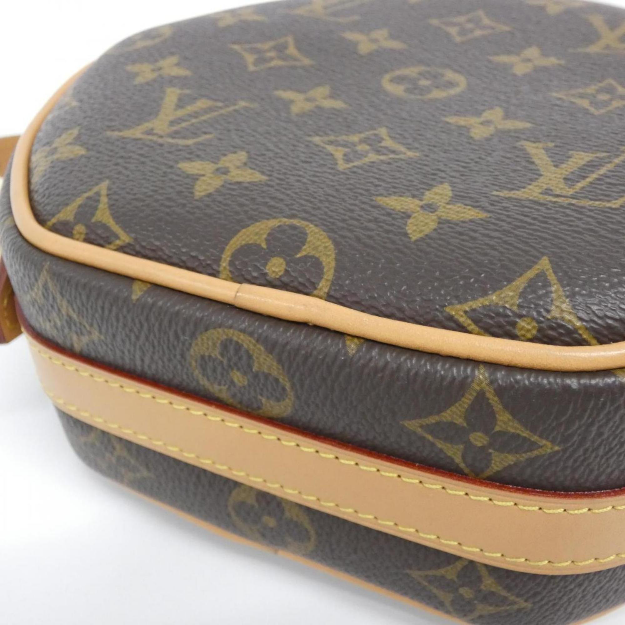 Louis Vuitton Marron Coated Canvas Shoulder Bag