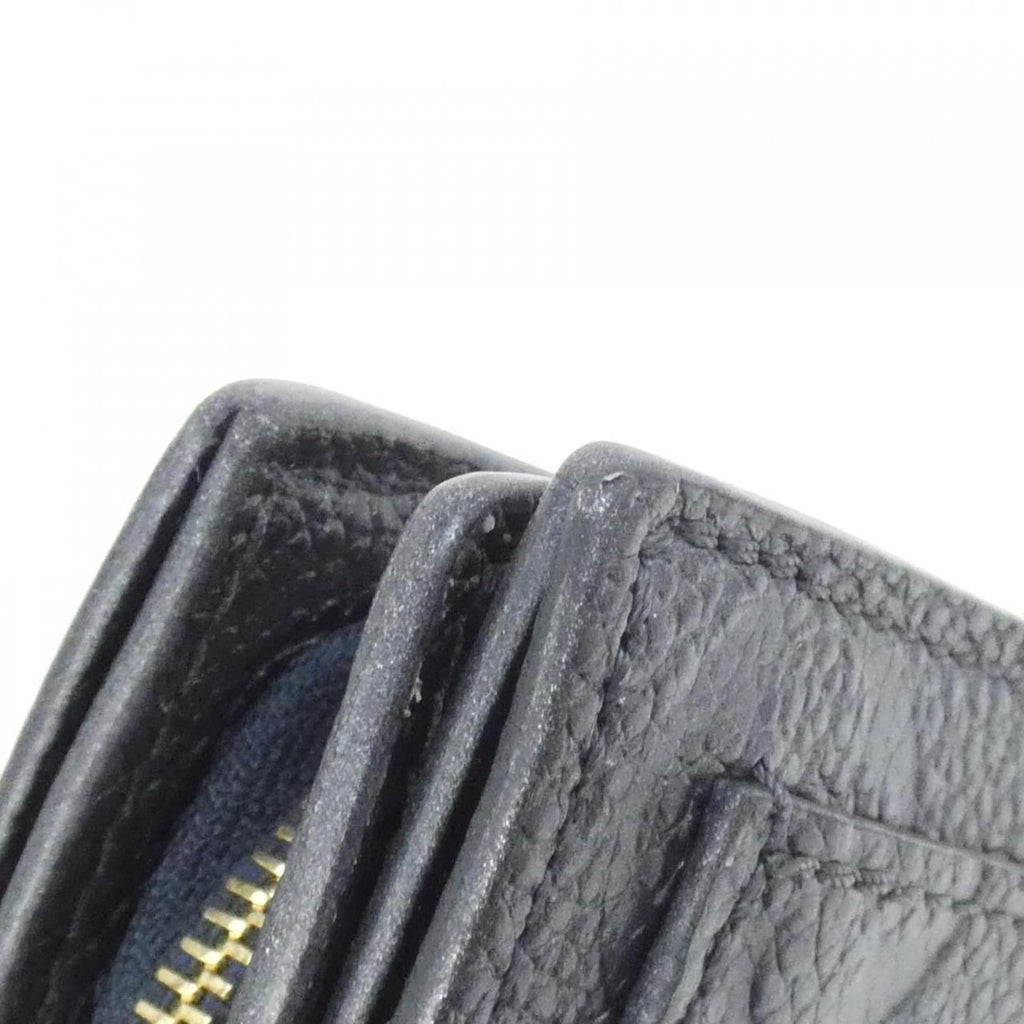 Louis Vuitton Monogram Empreinte Navy Leather Wallet