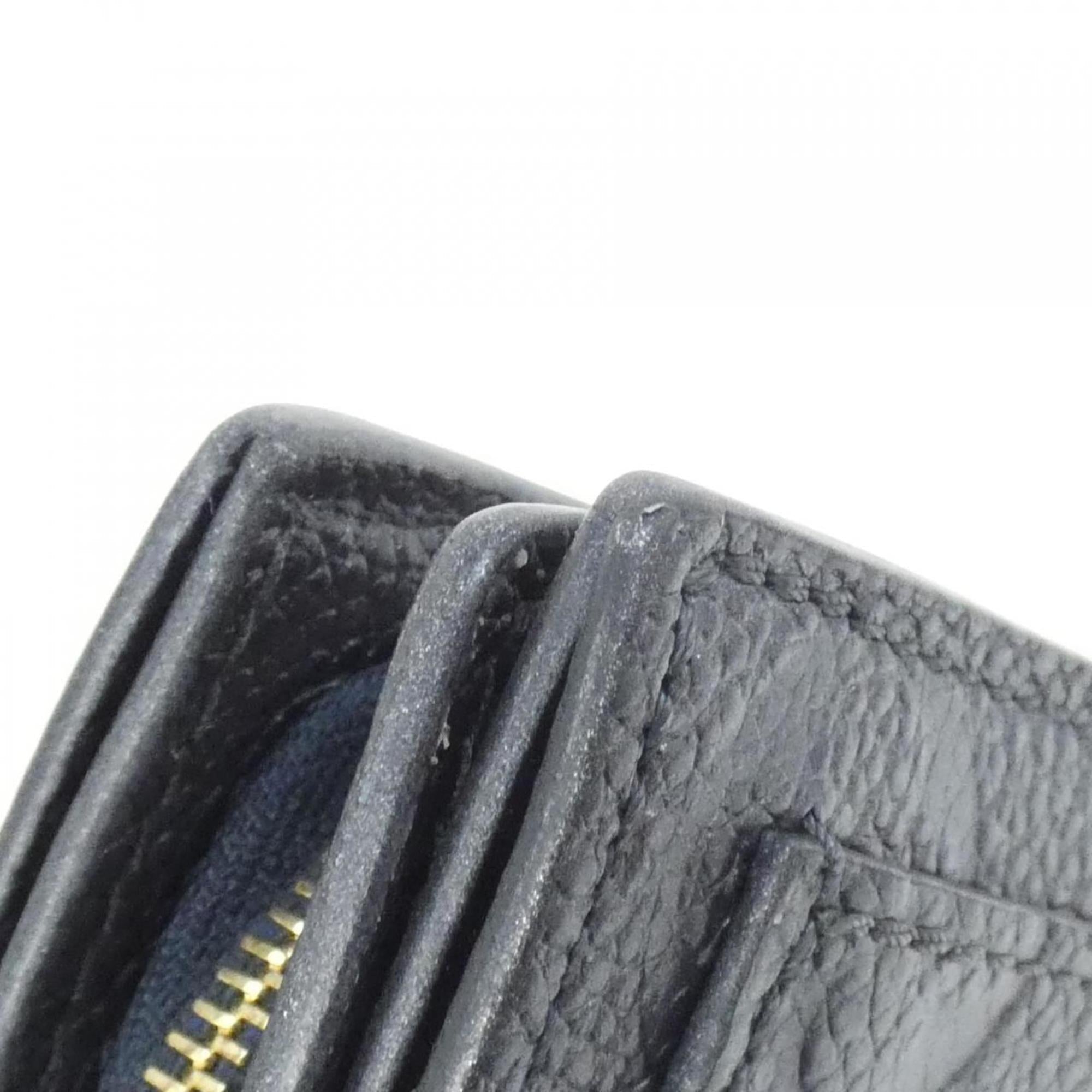 Louis Vuitton Monogram Empreinte Navy Leather Wallet